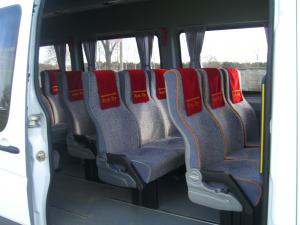 Салон автобуса Мерседес-Спринтер-515 2010 года на 21 место