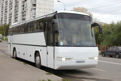 Аренда автобуса 59-60 мест в Москве - Автобус Неоплан до 60 мест