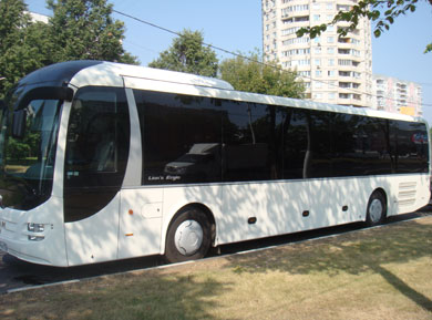 Взять напрокат автобус на 55 мест MAN Lyons Regio 2010г