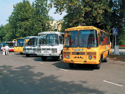 Арендовать автобус ПАЗ с водителем в Москве