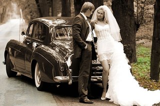 Прокат ретро-автомобиля на свадьбу