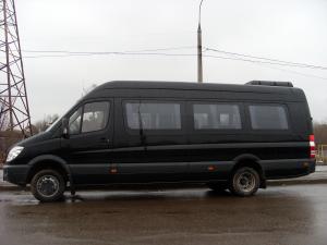 Заказать Автобус Мерседес-Спринтер-515 2010 года 21 место ЧЁРНЫЙ