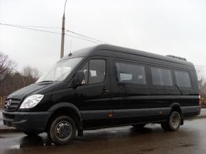 Заказ ритуального автобуса Мерседес-Спринтер-515 2009 года